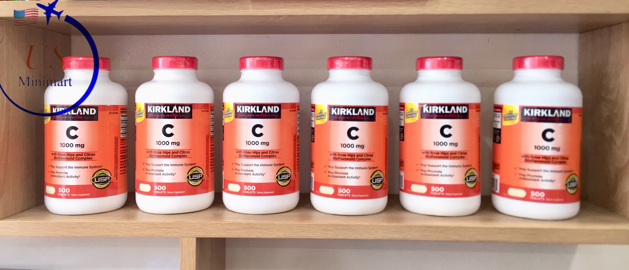 Vitamin C 1000mg Kirkland (500 viên) - US Minimart