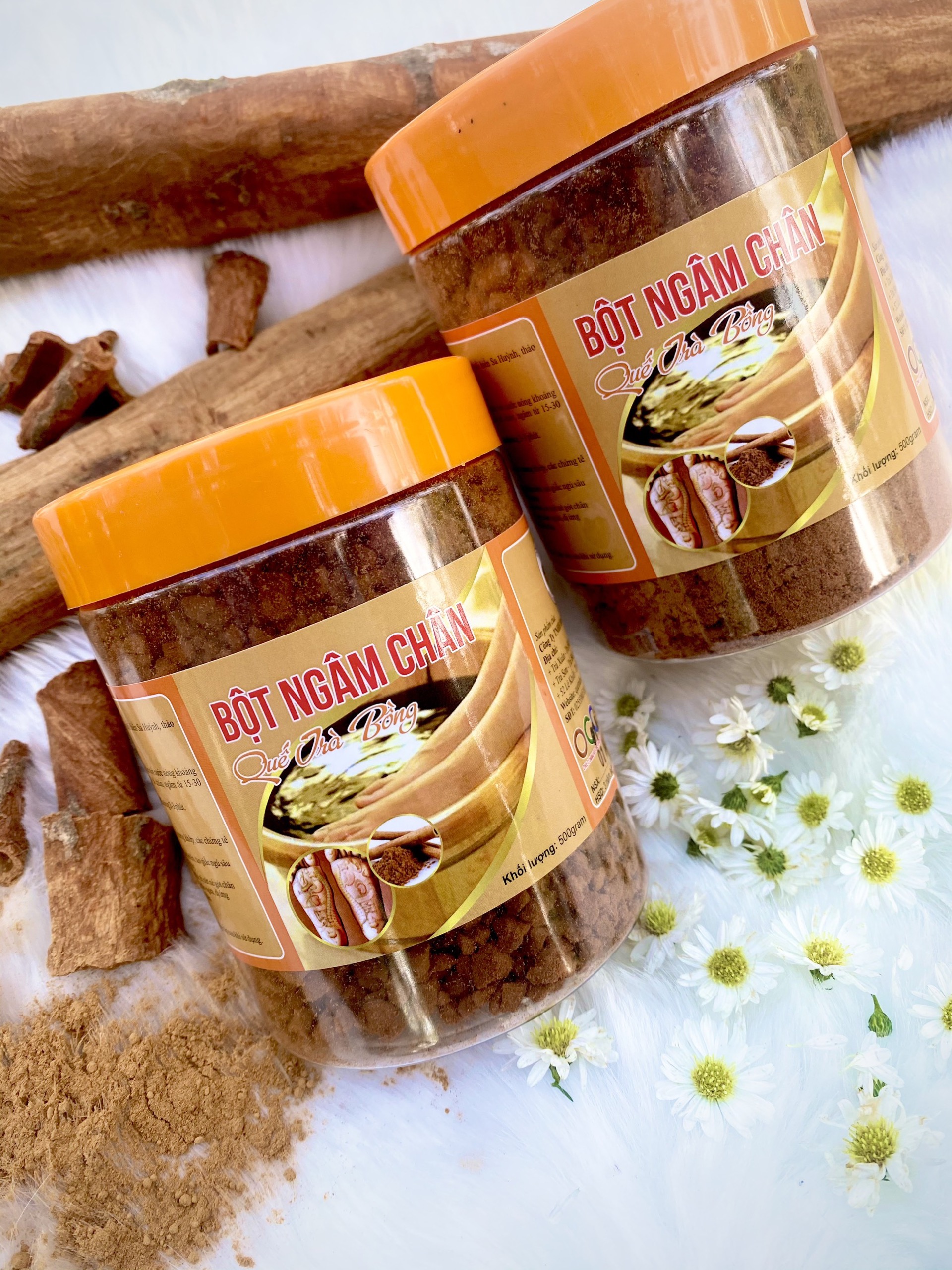 Bột Quế Ngâm Chân Hương Quế Trà Bồng 500Gram