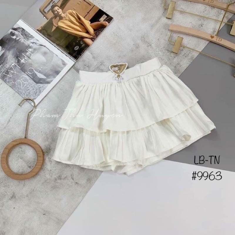 CHÂN VÁY XẾP LY 2 TẦNG