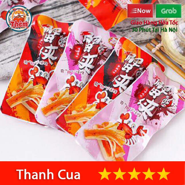 thanh cua ăn liền - ăn vặt siêu ngon