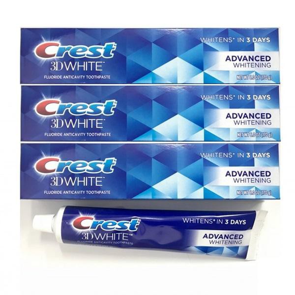Combo 3 tuýp kem đánh răng crest 3D White Brilliance - 3 pack