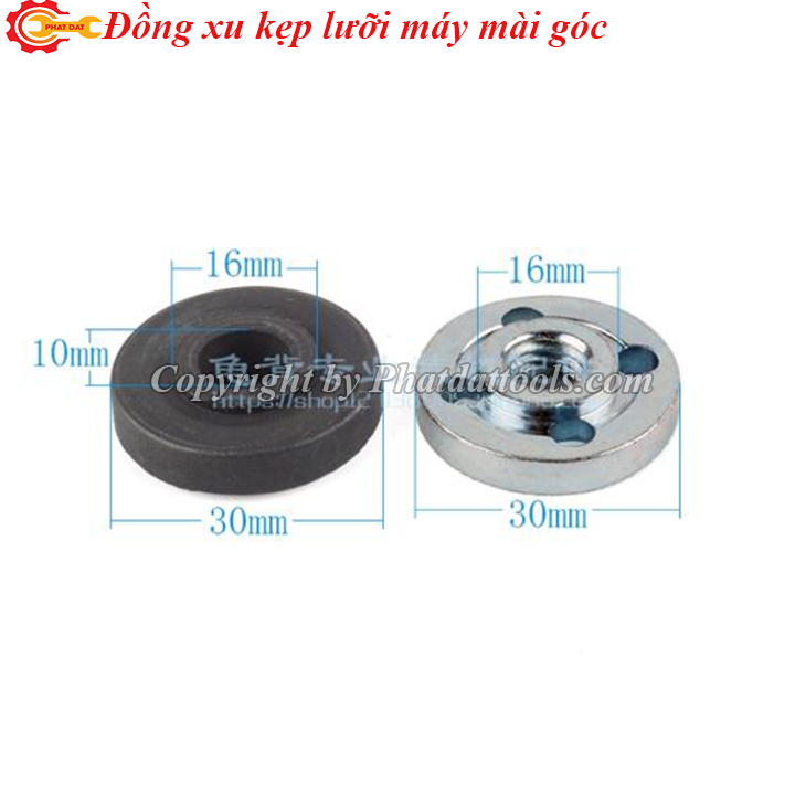 Bộ Đồng Xu Kẹp Lưỡi Máy Mài