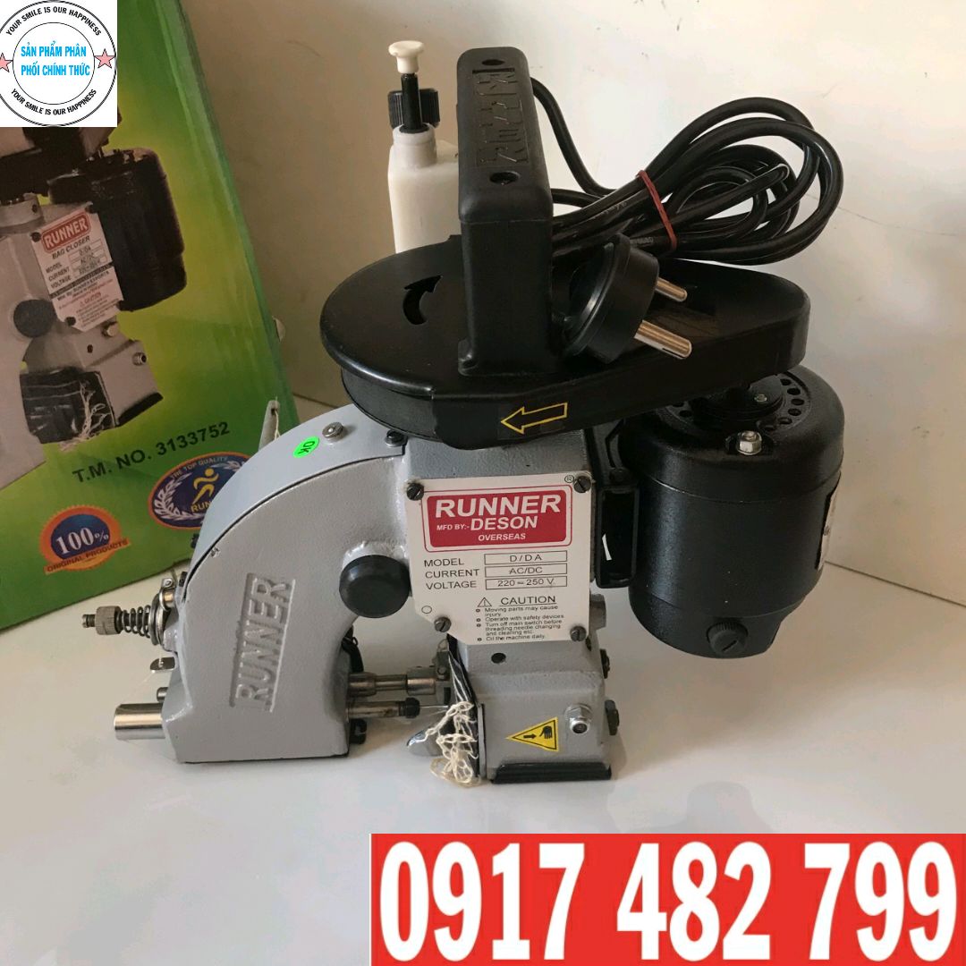 [HCM]MÁY MAY BAO BÌ CẦM TAY MINI RUNNER DESON NHẬP KHẨU ẤN ĐỘ