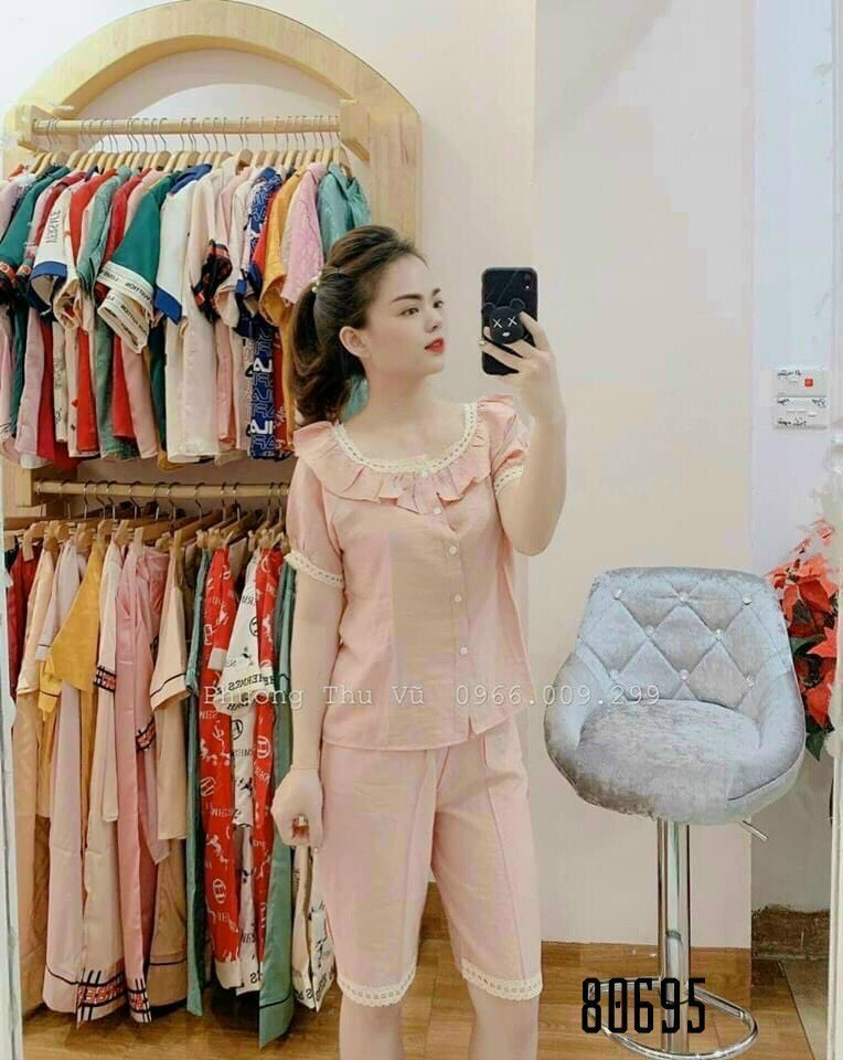 Set bộ đồ nữ quần lửng áo ngắn cực xinh