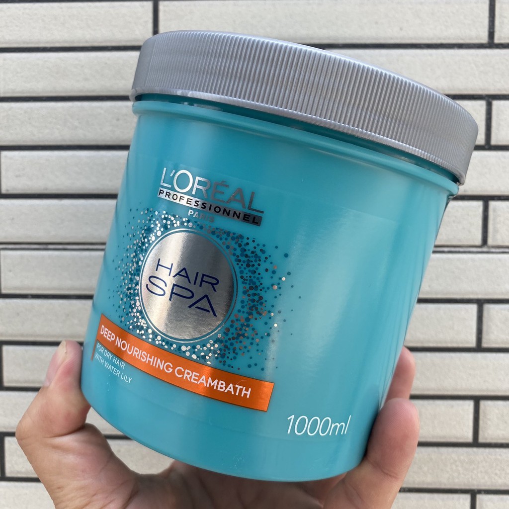 Hấp dầu suôn mượt loreal hair spa 1000ml