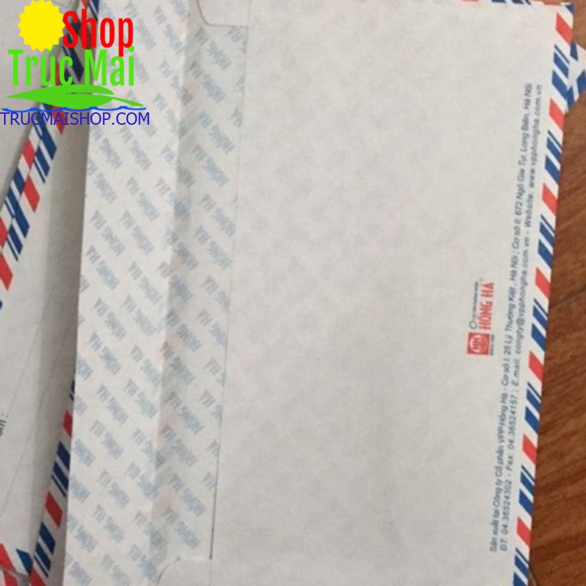 25 chiếc phong bì ,bì thư Hồng hà