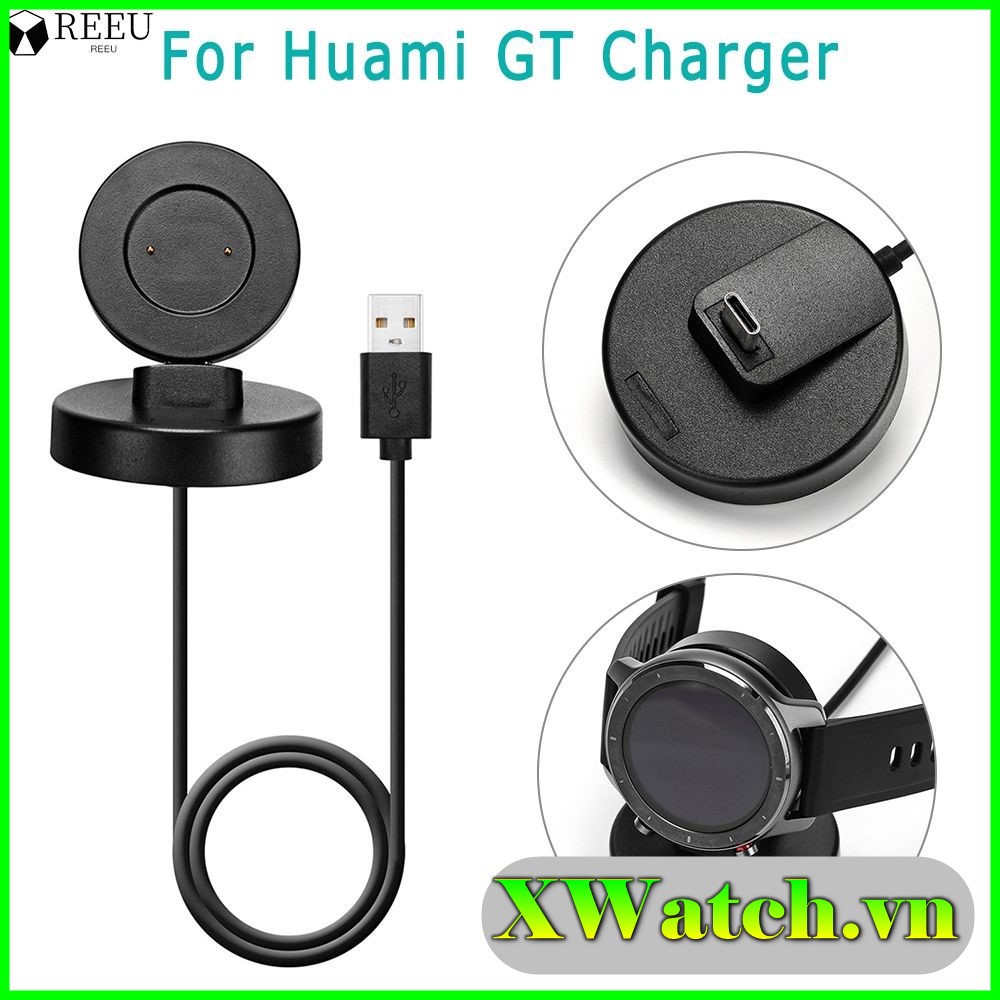 Đế sạc không dây cho đồng hồ thông minh huawei watch gt gt2 42mm 46mm