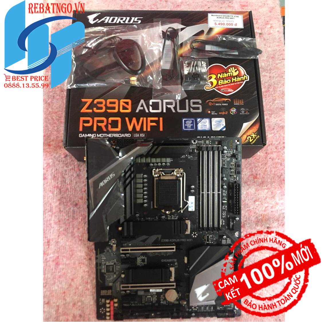 Mainboard GIGABYTE Z390 AORUS PRO WIFI