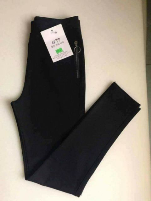 Quần legging U MÌ HÀN khóa sườn