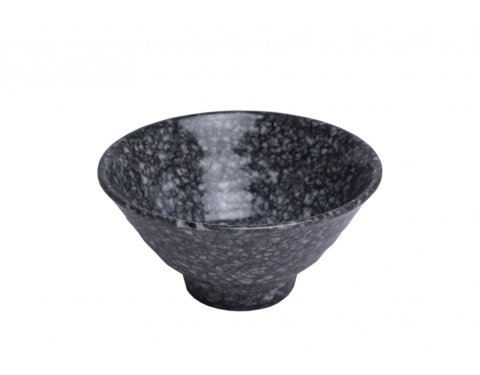 Tô Nhựa Melamine Vân Đá Đen/Xanh