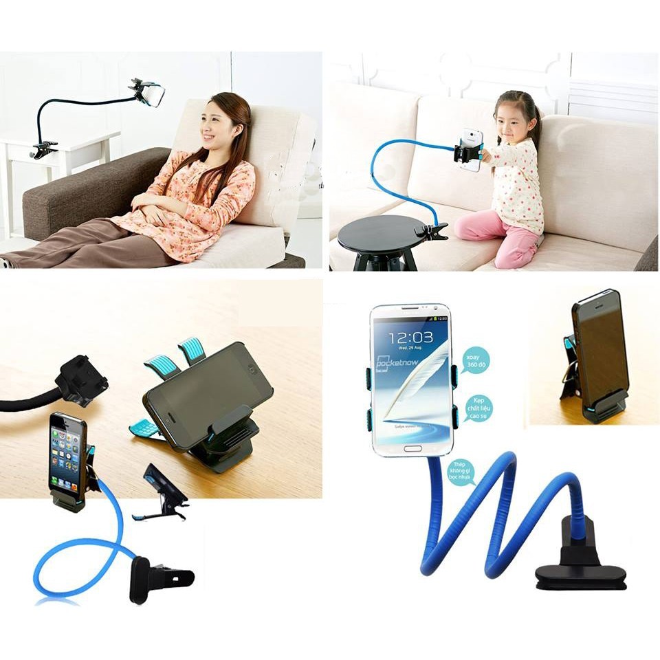 Kẹp Điện Thoại Đuôi Khỉ Đa Năng