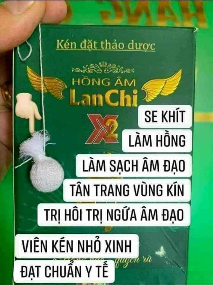Viên Đặt Hồng Âm Lan Chi X2 + Dung Dịch Vệ Sinh Lan Chi