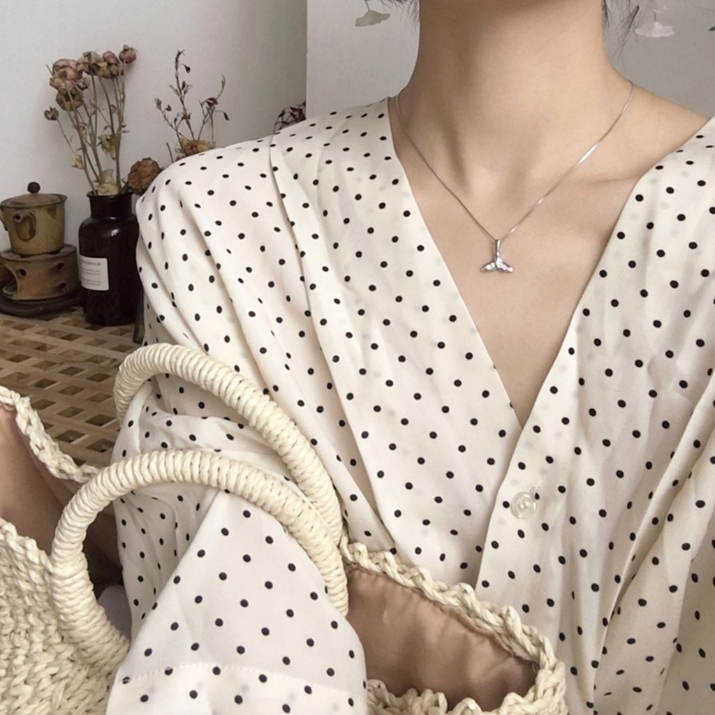 Dây chuyền vòng cổ đuôi cá thời trang