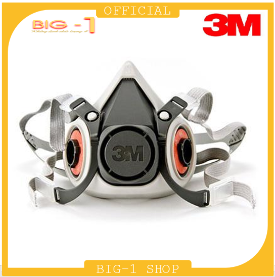 Mặt nạ phòng độc 3m 6100 - 2 pin lọc