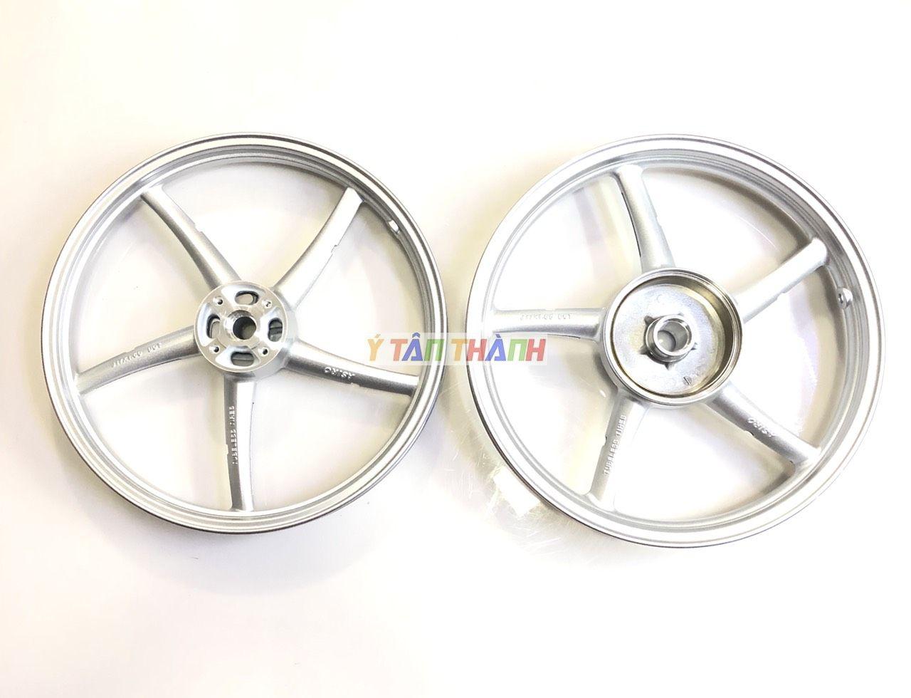 mâm 5 cây gắn sirius wave màu bạc