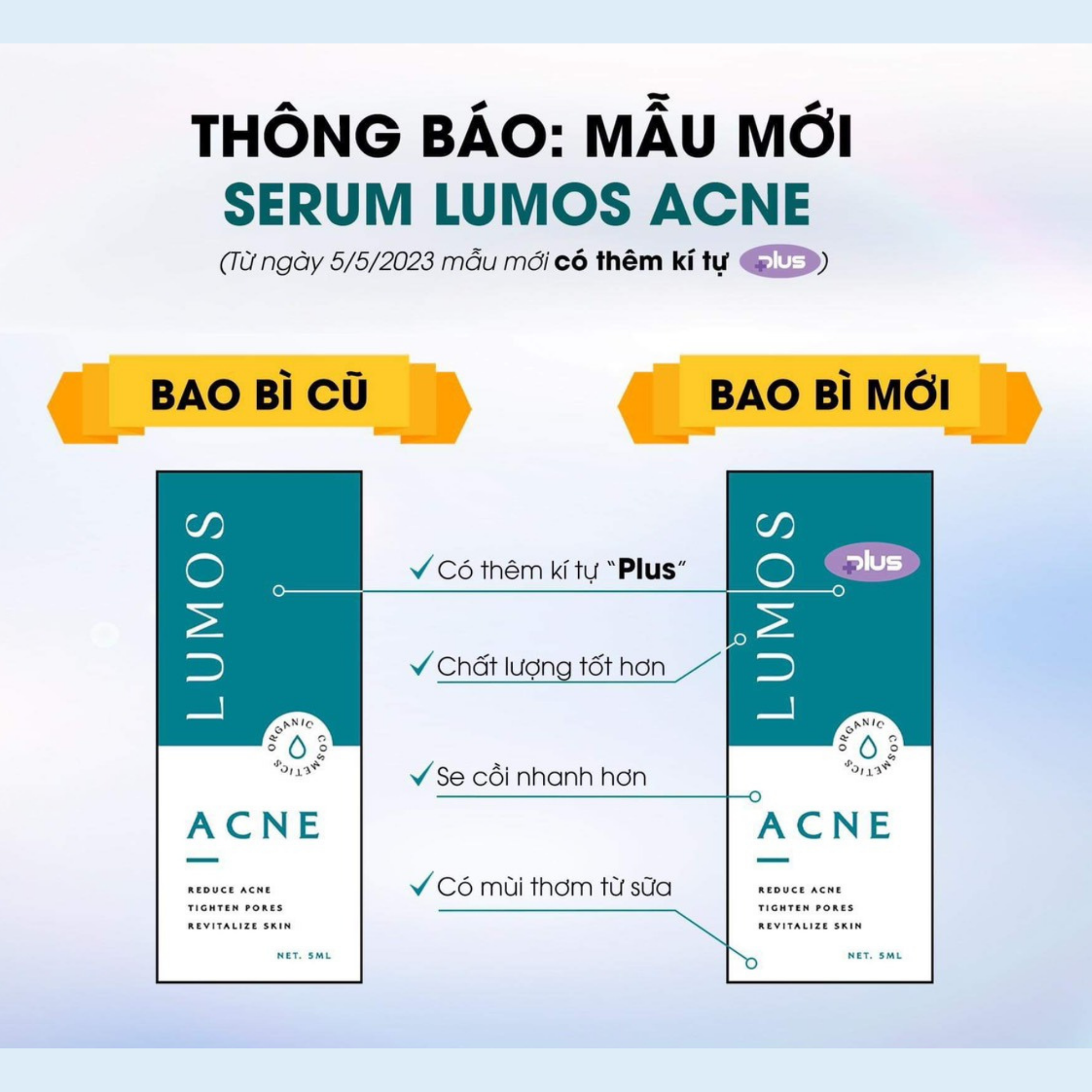 Serum acne Lumos acne | capacity 5 ml-genuine goods