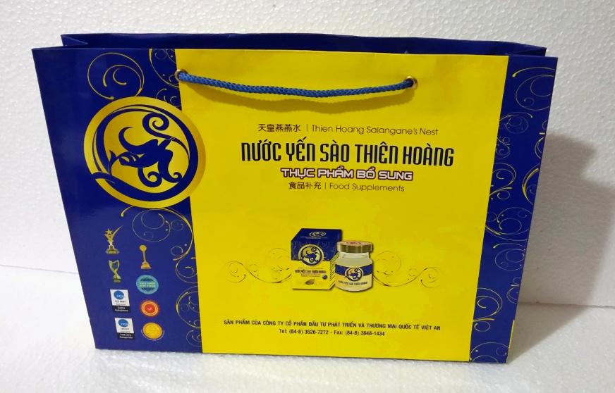 [HCM]Túi giấy Thiên Hoàng đựng hộp yến