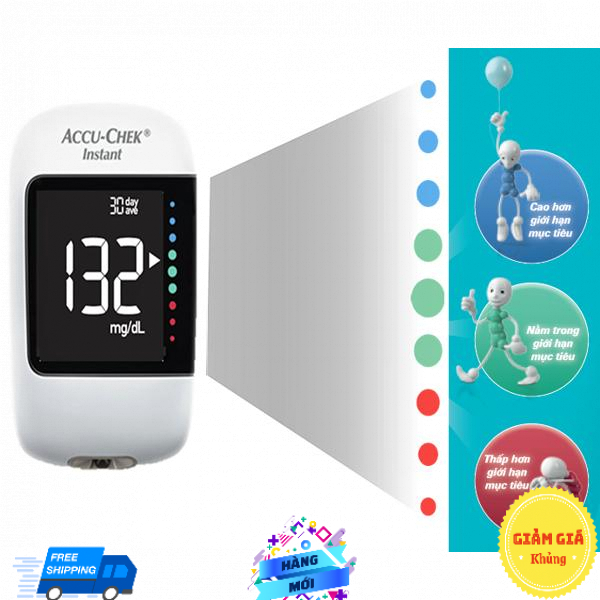 MÁY ĐO ĐƯỜNG HUYẾT ACCU -CHECK INSTAN