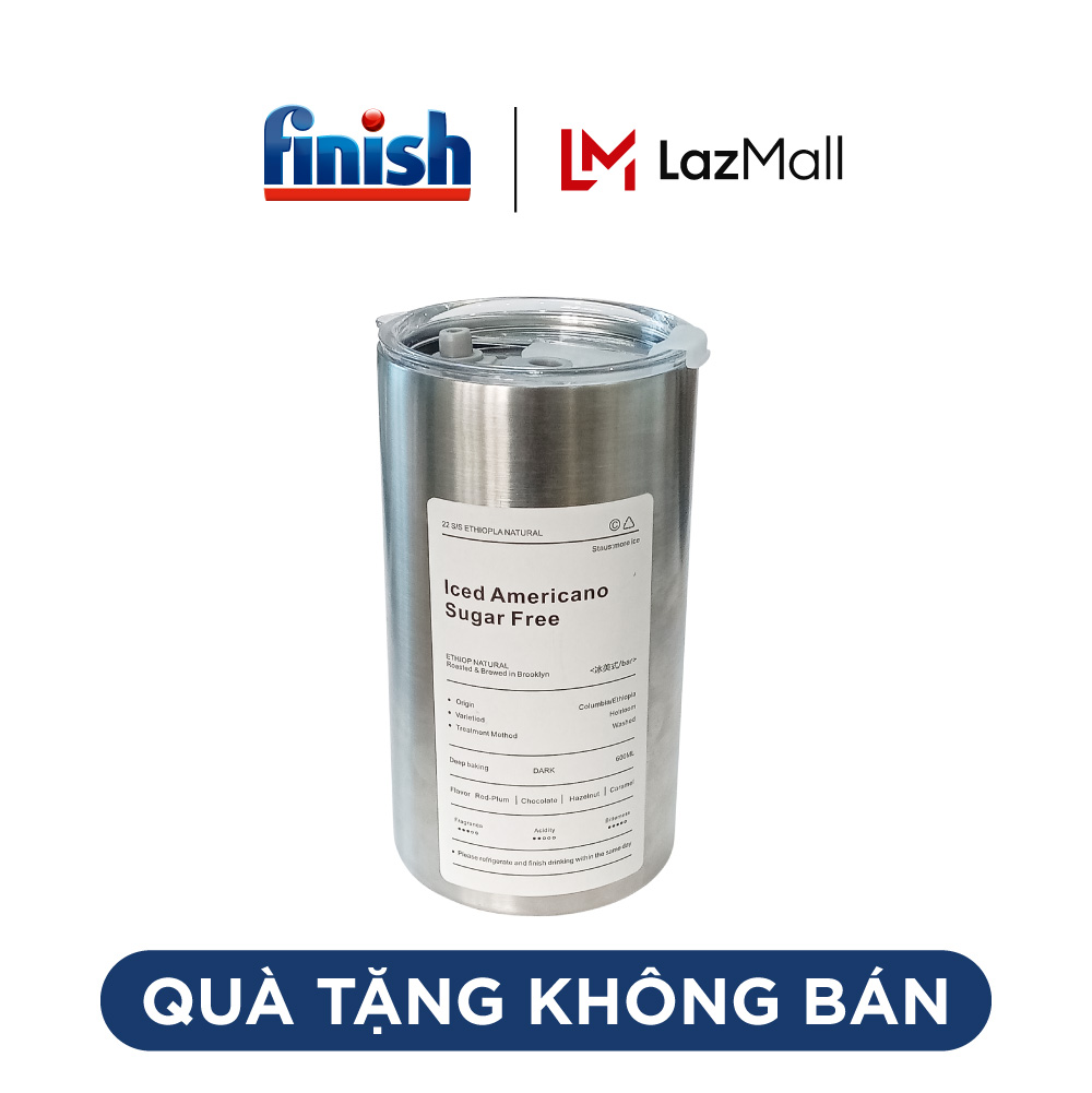 [Quà tặng không bán] Ly inox cao cấp 600ml