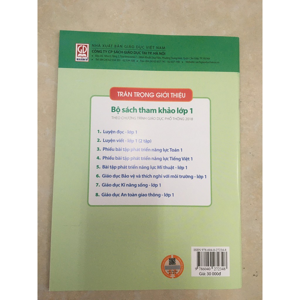 Sách - Luyện đọc lớp 1 (theo chương trình giáo dục phổ thông 2018) - NXB Giáo dục