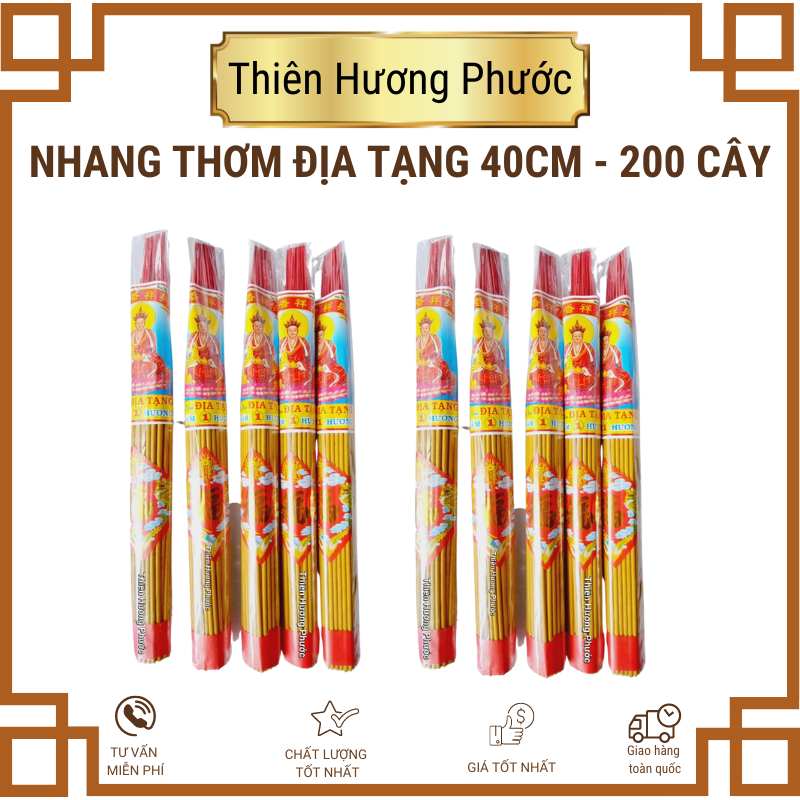 Nhang Quế 30cm, 40cm nhãn vàng 400gr