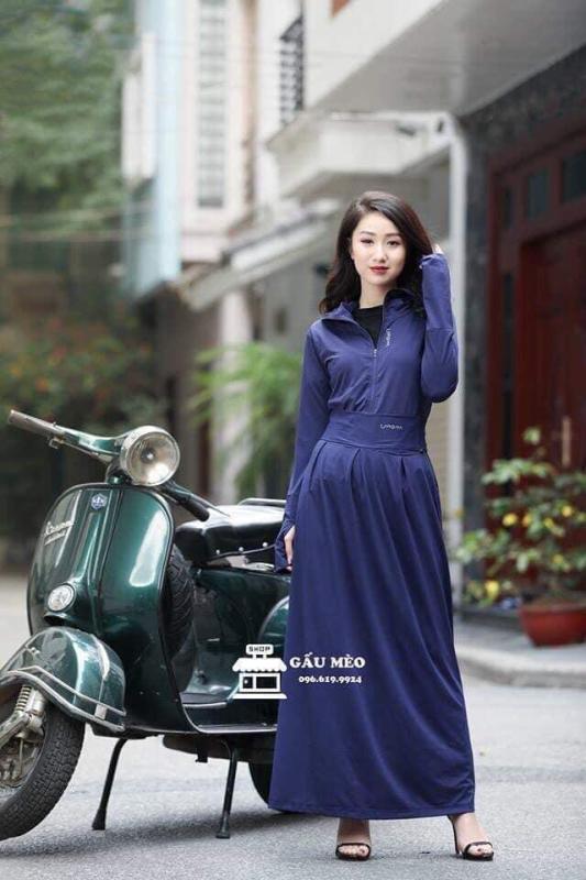 SET ÁO CHỐNG NẮNG VÀ CHÂN VÁY HÀNG CAO CẤP, HUYỀN TRANG 1995