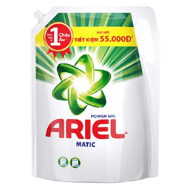 [HCM]Nước giặt Ariel Matic Power Gel 2.4kg