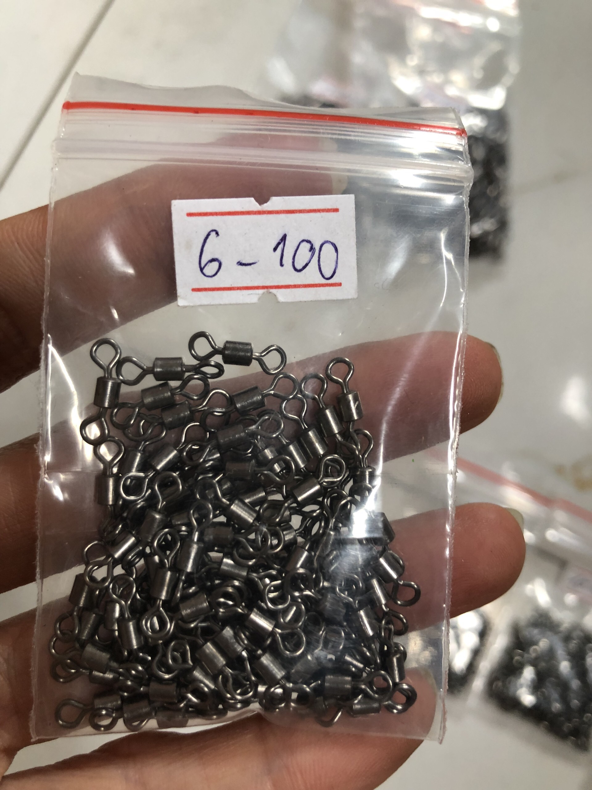 Khoá 8 xoay, khoá link câu cá, khoá link câu đài số 8 - pkkl007