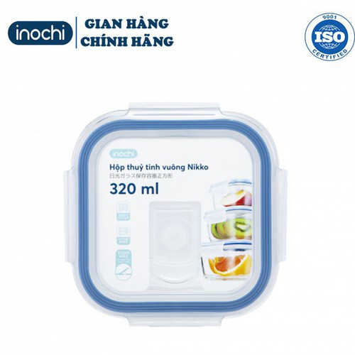 Hộp thủy tinh tròn Nikko 950ml (2 ngăn)