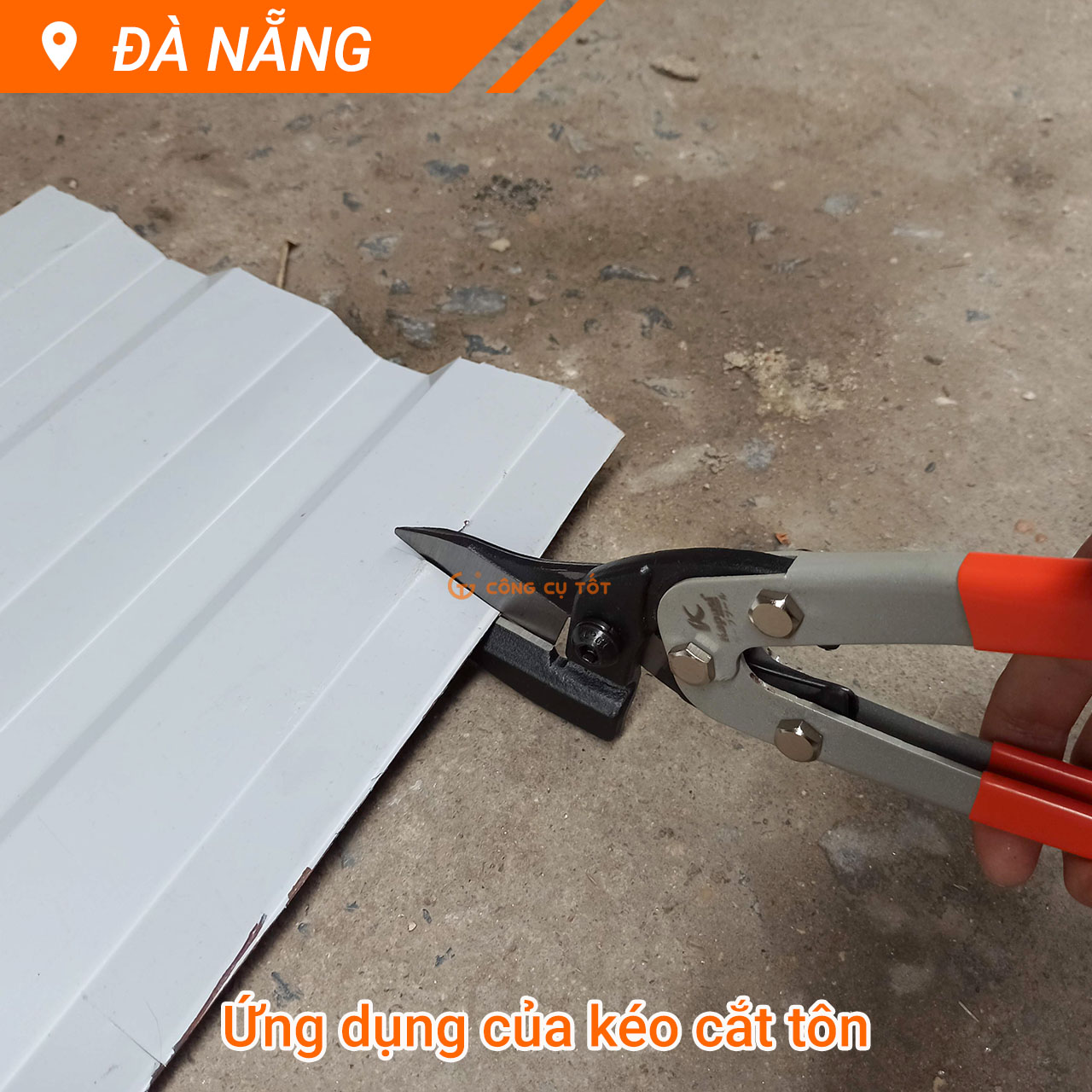 Kéo cắt tôn Kapusi Nhật Bản 10inch