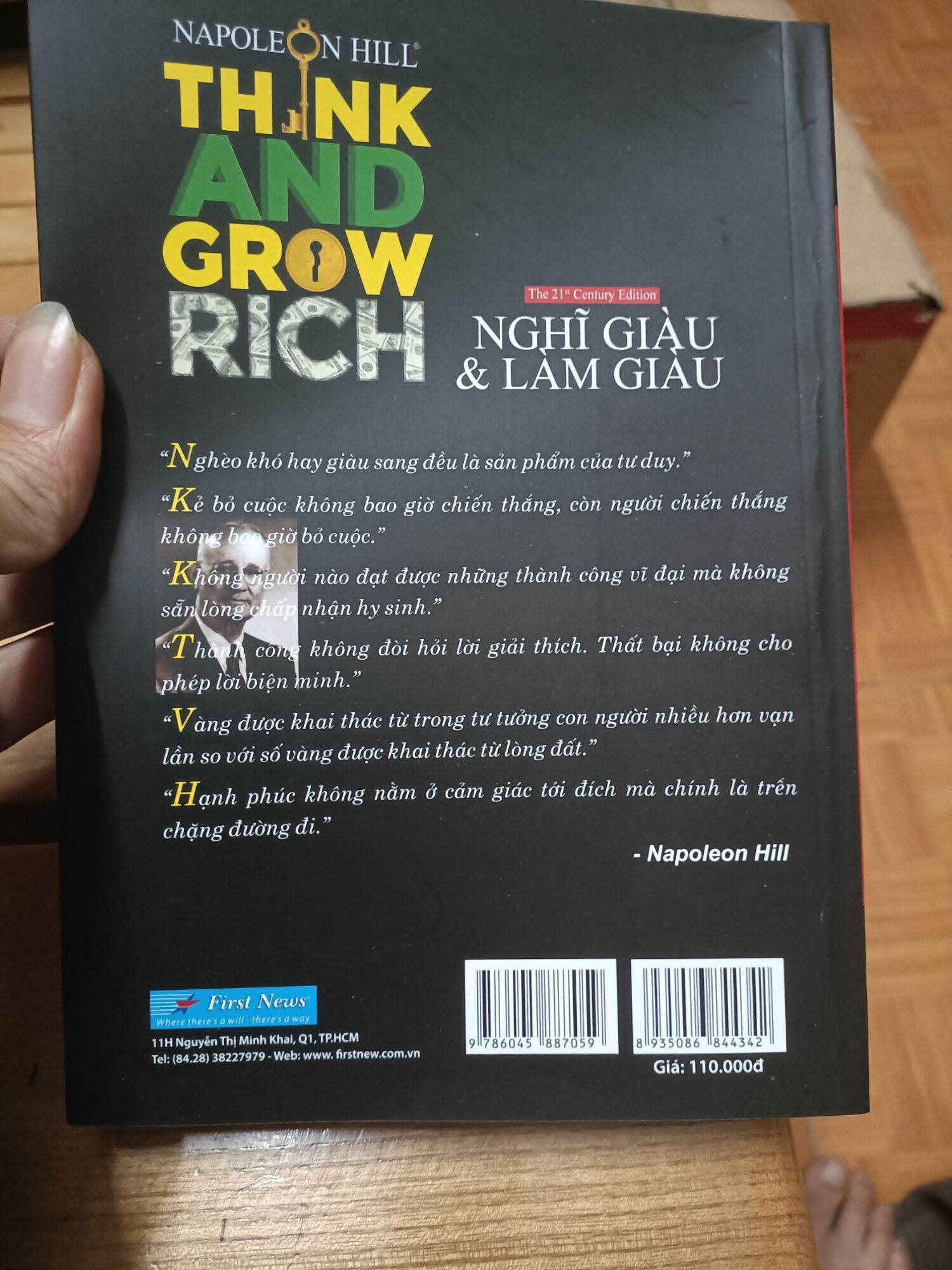 Nghĩ giàu làm giàu Napoleon Hill