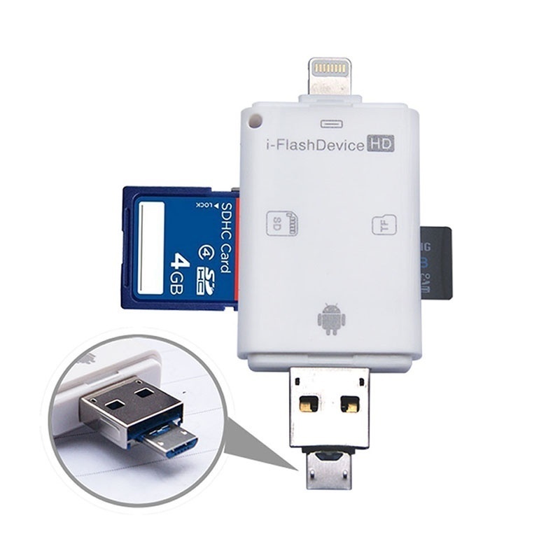Đầu đọc thẻ đa năng - Đọc thẻ nhớ đa năng Flash Drive cao cấp