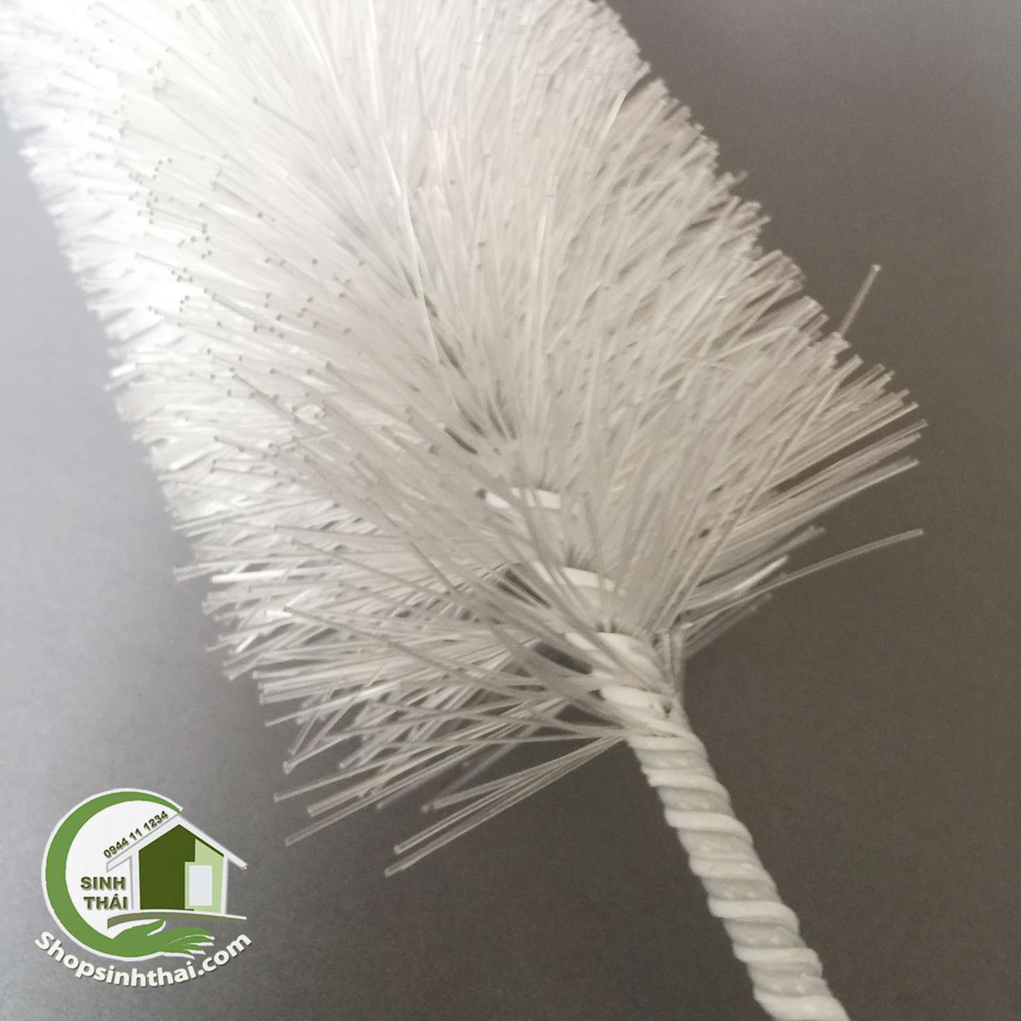 [HCM]Cây cọ rửa ly rửa bình màu trắng 47cm