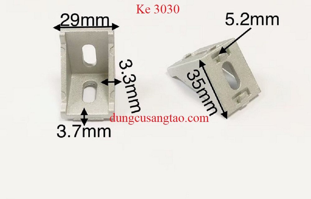 ke góc vuông nhôm 3030 cao cấp