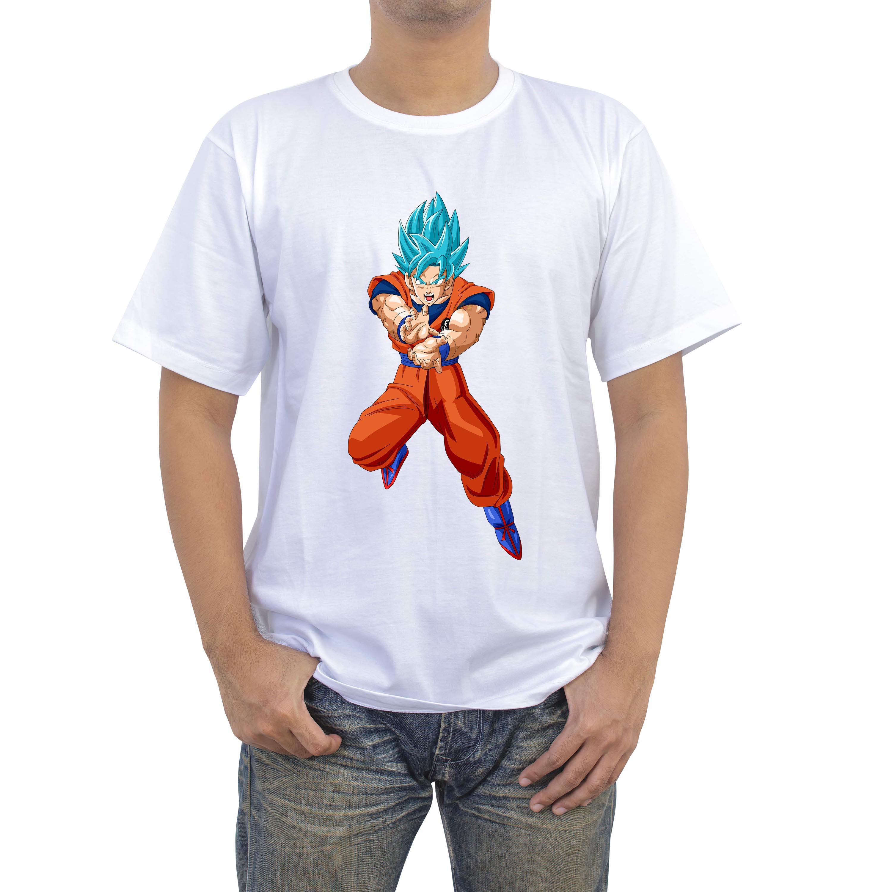 [HCM]Áo thun in hình Goku chưởng kame