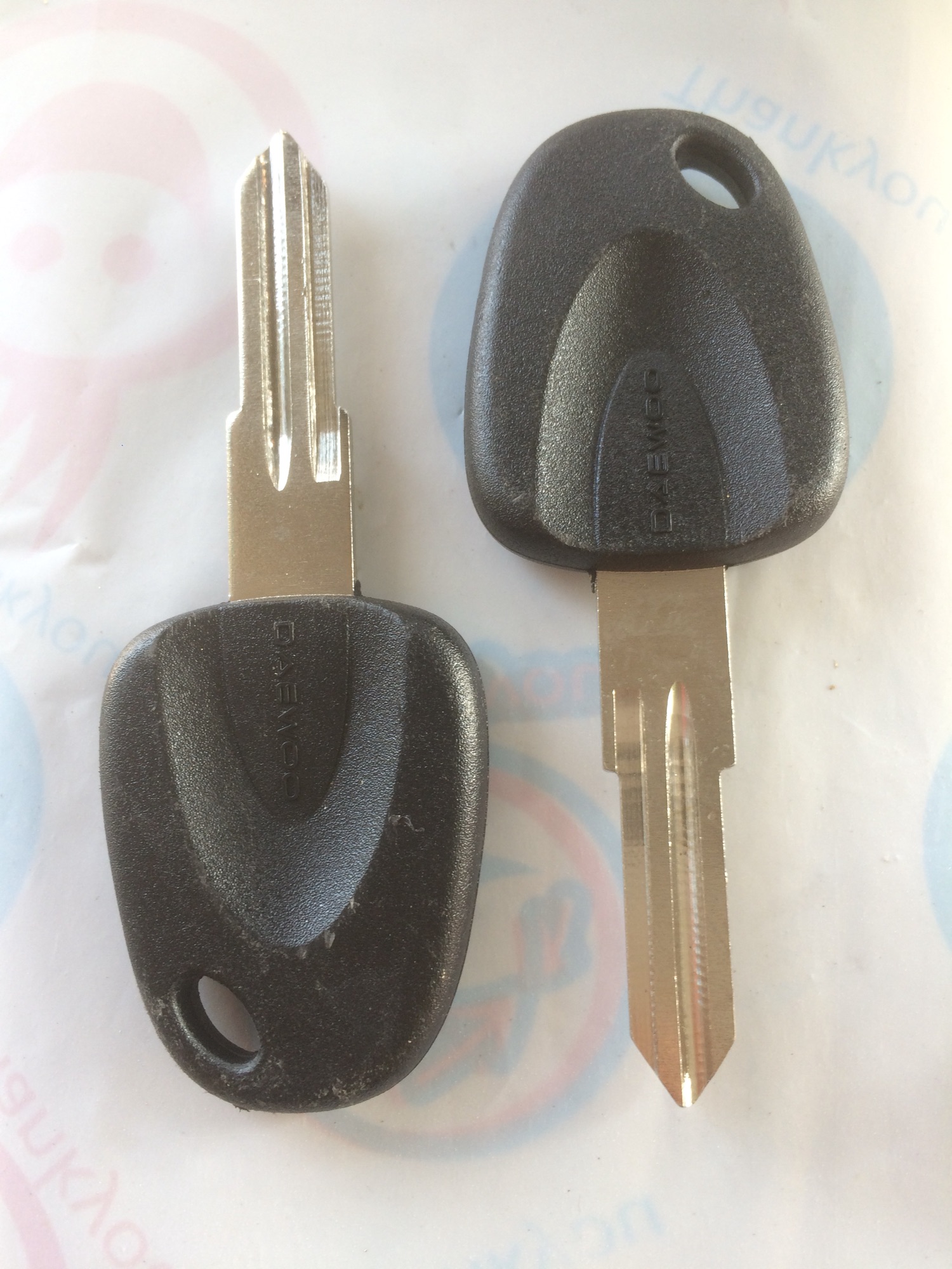 Phôi chìa khoá Ô.TÔ ( combo 2 chìa loại rảnh phải )
