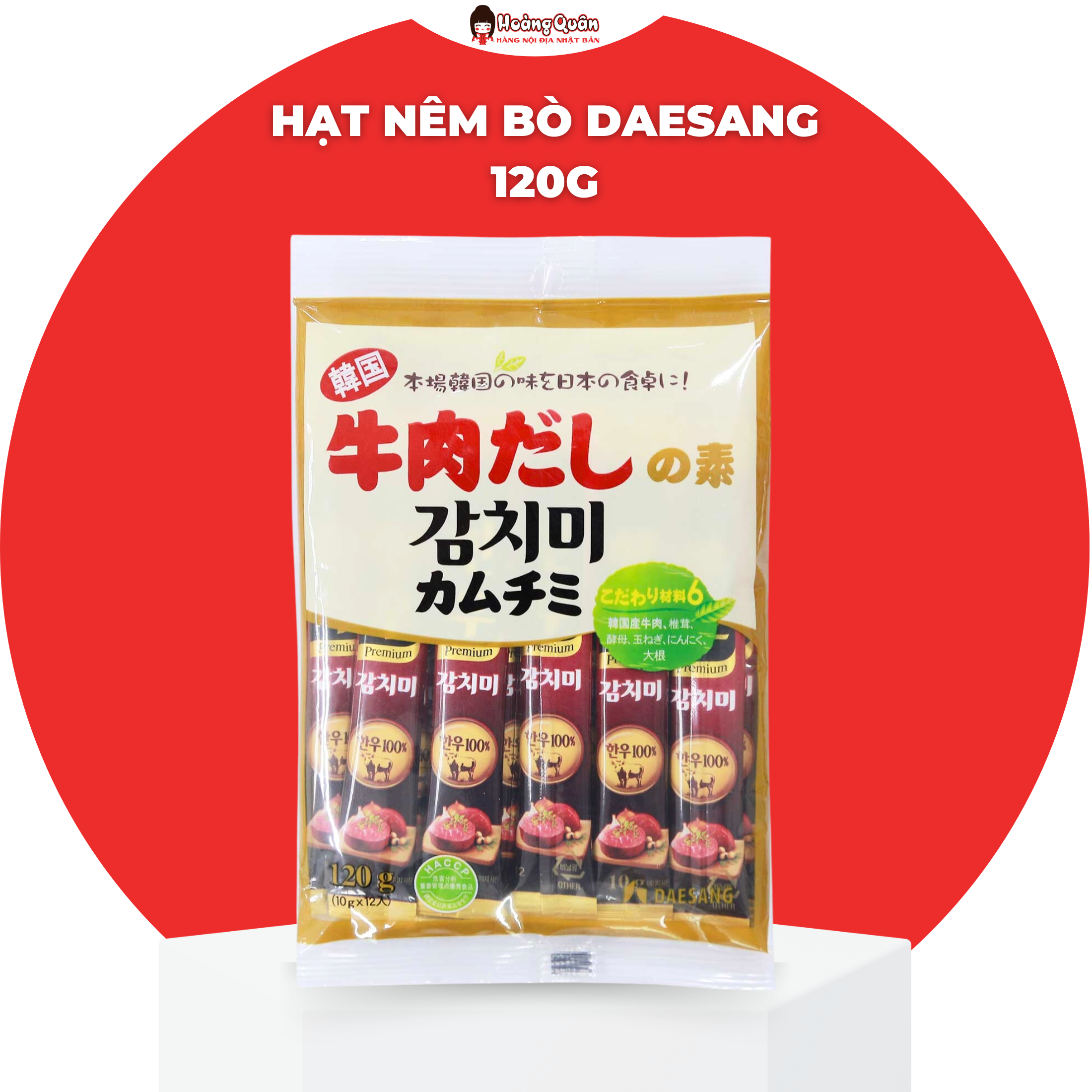 Daesang Beef Seasoning 120g Japan