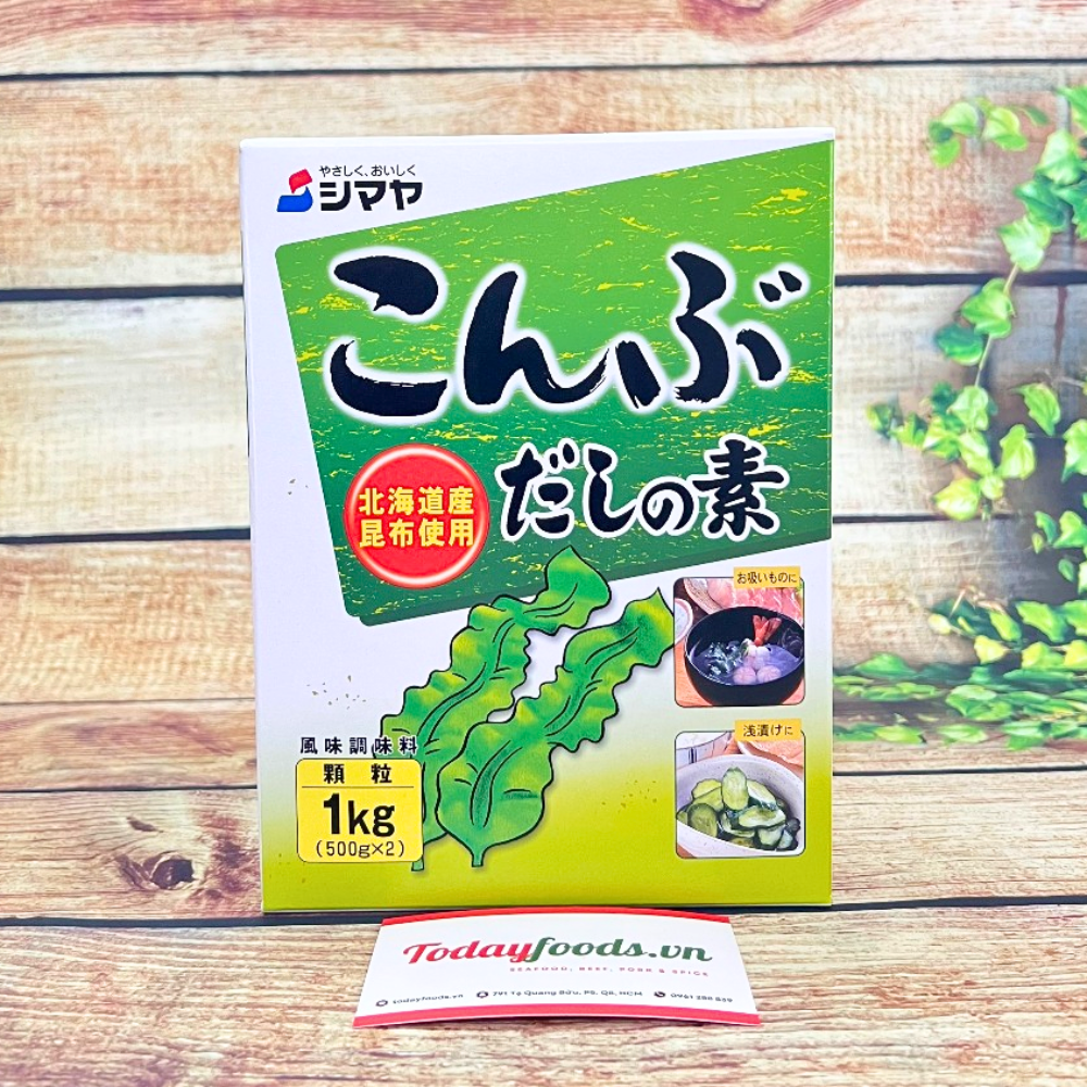Hạt nêm rong biển kombu dashi 1kg