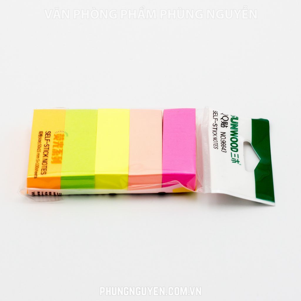 Giấy phân trang - Giấy note 5 màu giấy