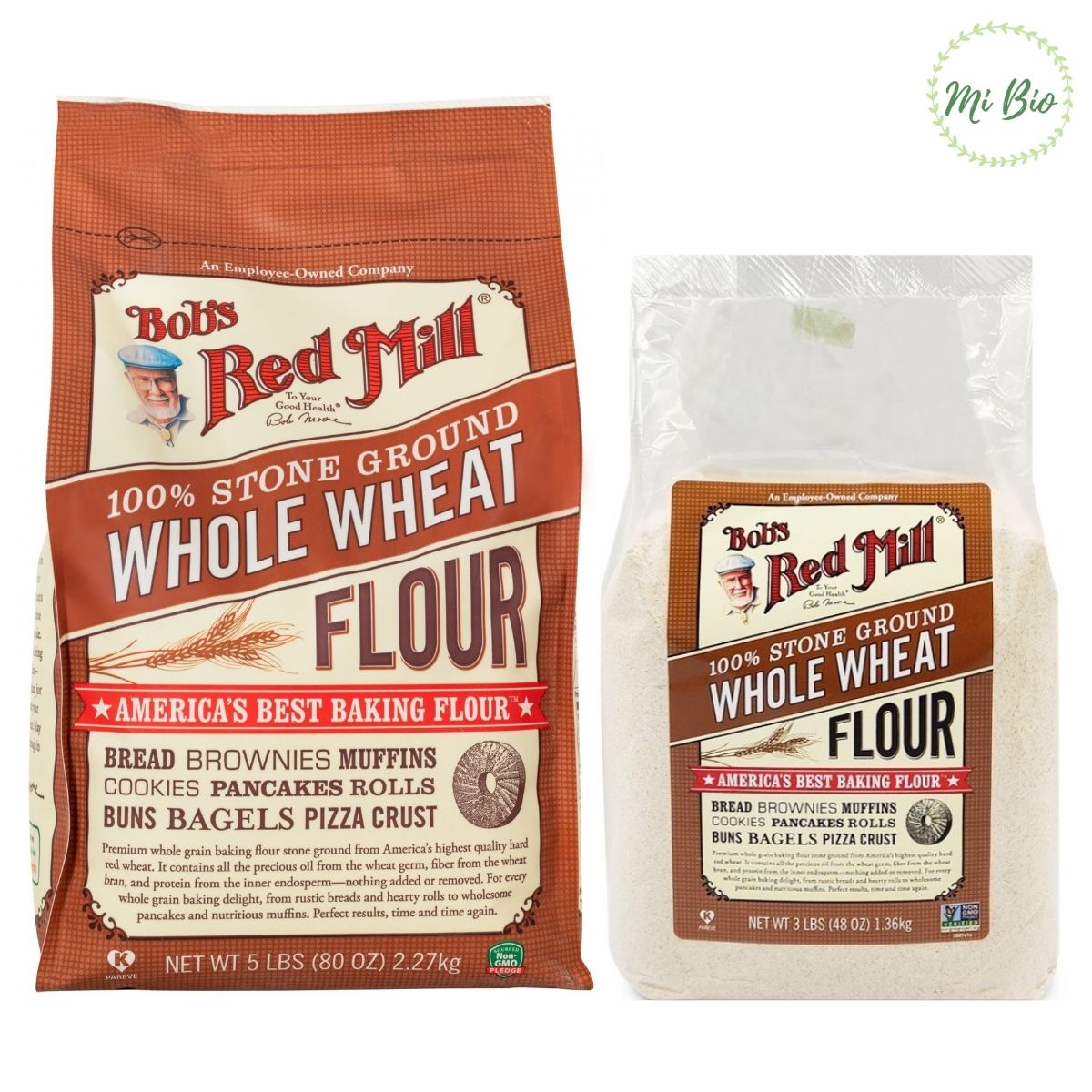 Bột mì nguyên cám (non-GMO) - Bob's Red Mill (Whole Wheat Flour)