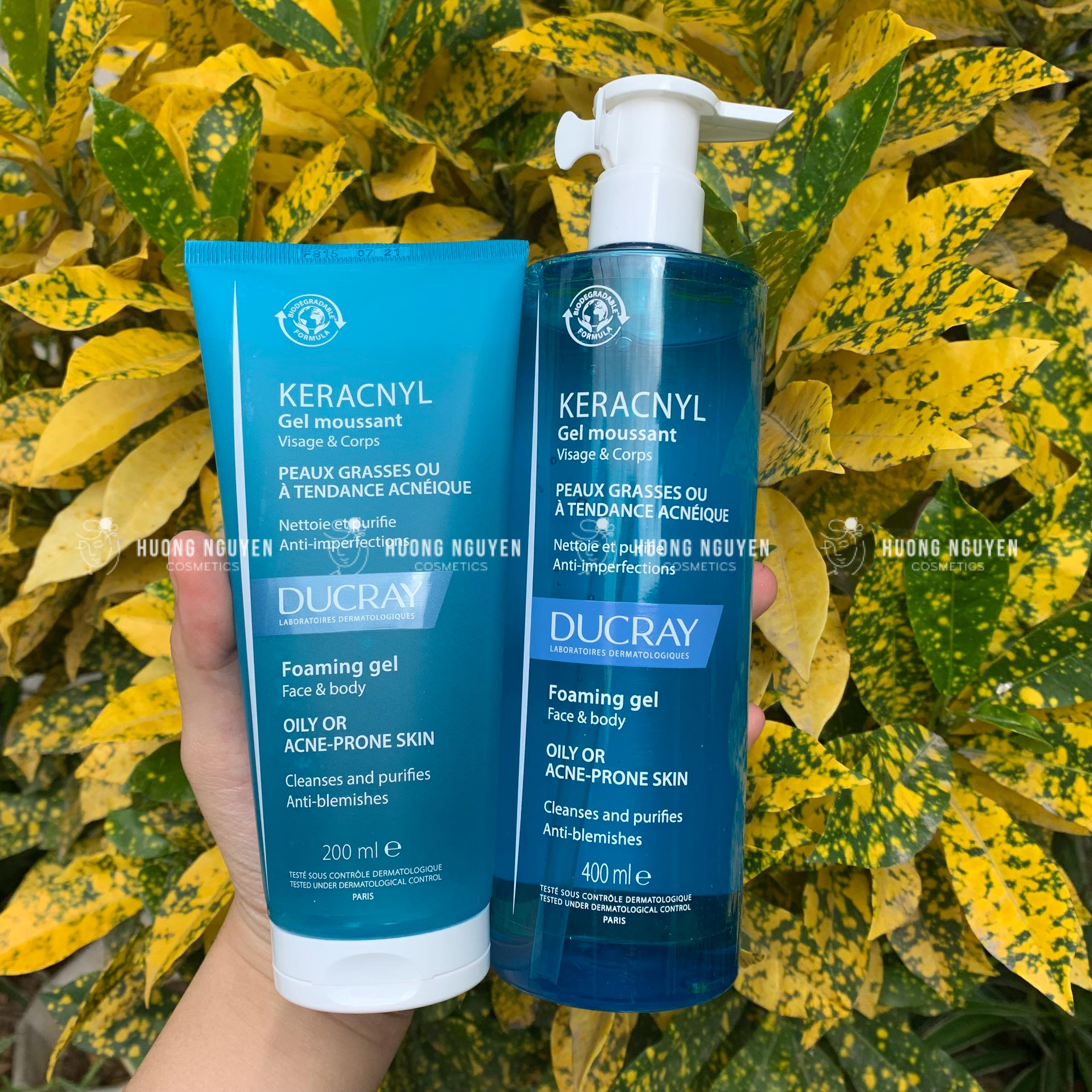 Sữa Rửa Mặt Ducray Keracnyl Gel Moussant