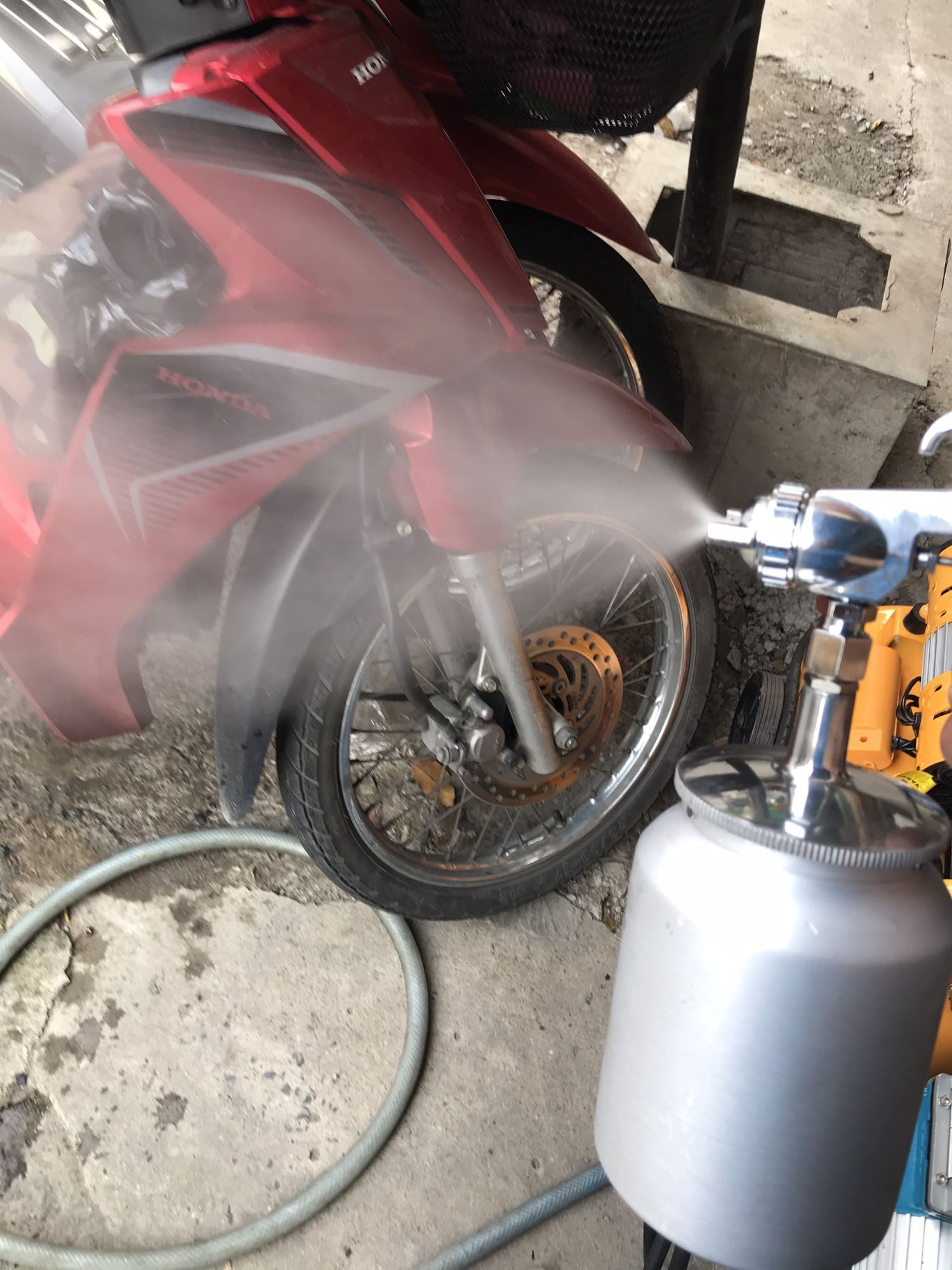[HCM]DỤNG CỤ PHUN SƠN W77S ANEST IWATA