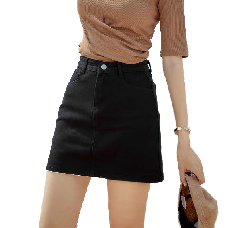 [HCM][SIZE ĐẠI] QUẦN VÁY JEAN BIG SIZE LƯNG CAO co dãn mạnh 2901  (CHÂN VÁY JEAN BÊN TRONG CÓ QUẦN) - MoliJeans