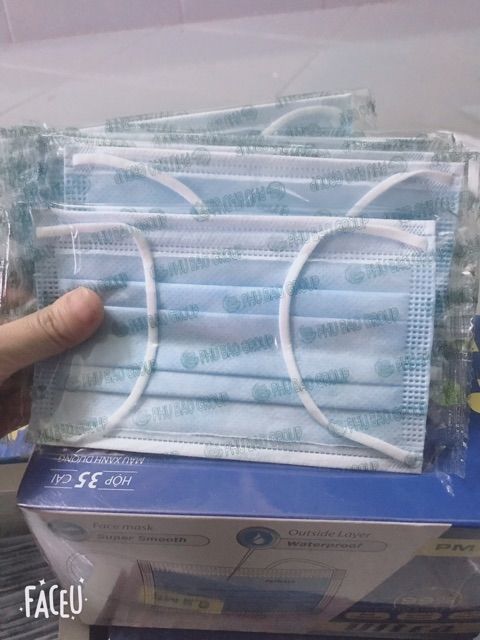 [HCM]Khẩu trang cho bé lớp Perfetta Trẻ Em Xanh (35 Cái/Hộp)