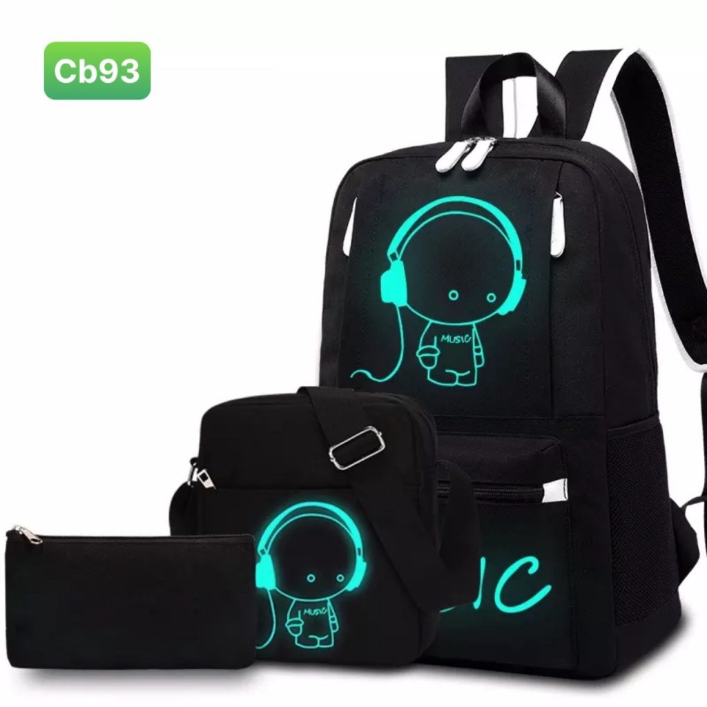 combo balo 3 món anime siêu ngầu