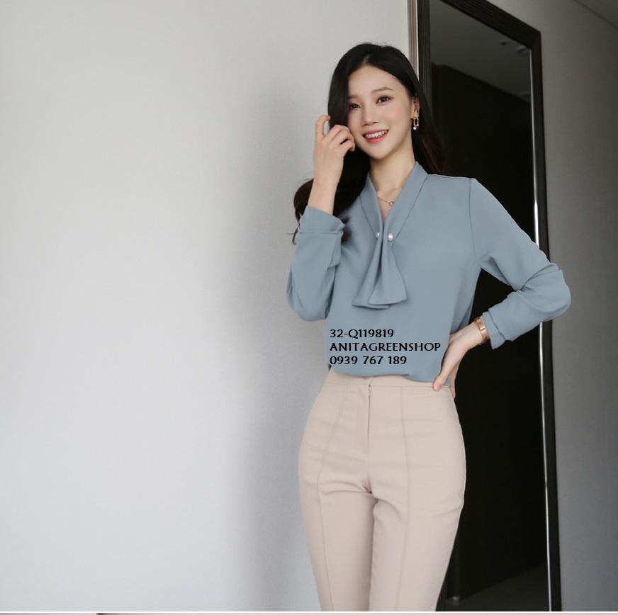 ÁO SO MI LỤA CÔNG SỞ Q119819