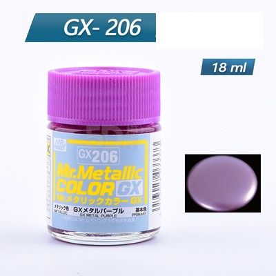 Sơn mô hình Mr Color Metallic GX201-GX217