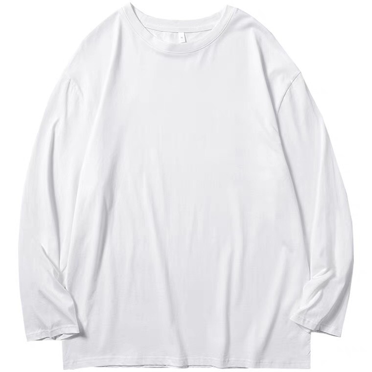 Áo Phông Tay Dài Unisex Phom Rộng
