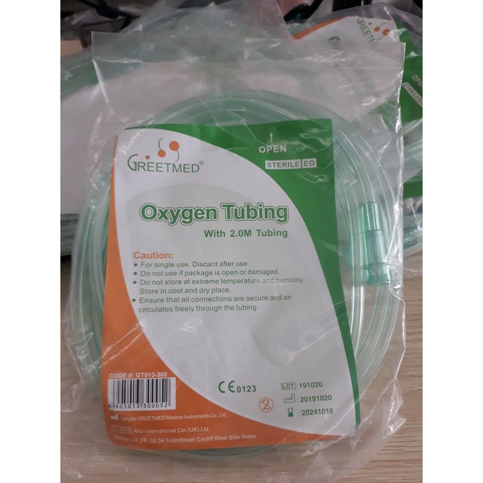 [HCM]DÂY NỐI OXY 2M GREETMED - DÂY HÚT MỤN