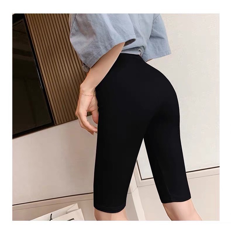Quần legging dáng lửng nữ nâng mông - SIKY - LL01